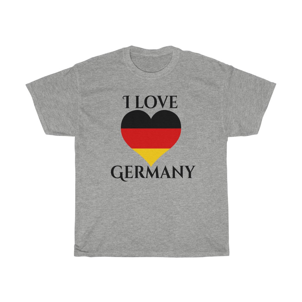 Germany Heart Flag Standard Tee 1 - Unisex