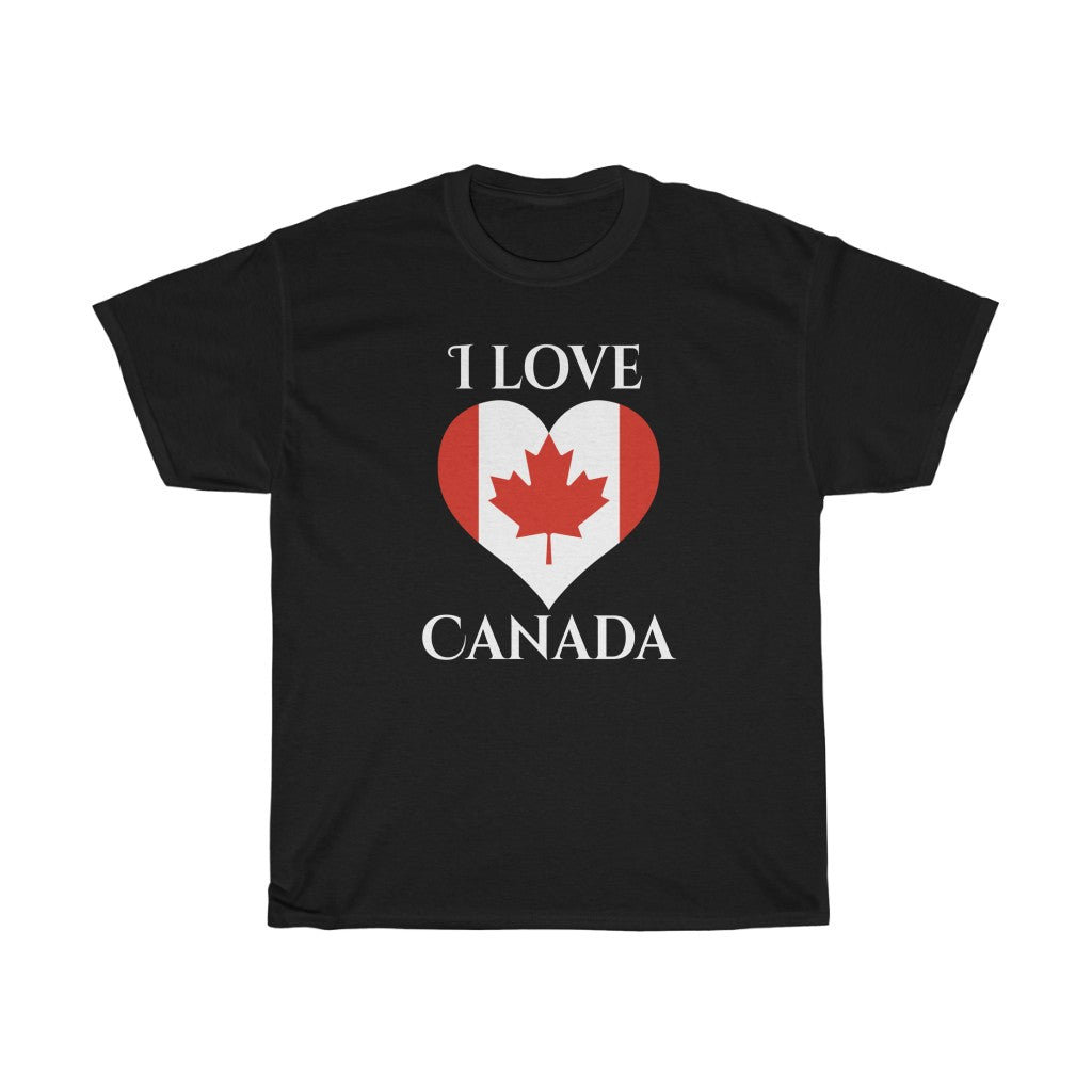 Canada Heart Flag Standard Tee 2 - Unisex