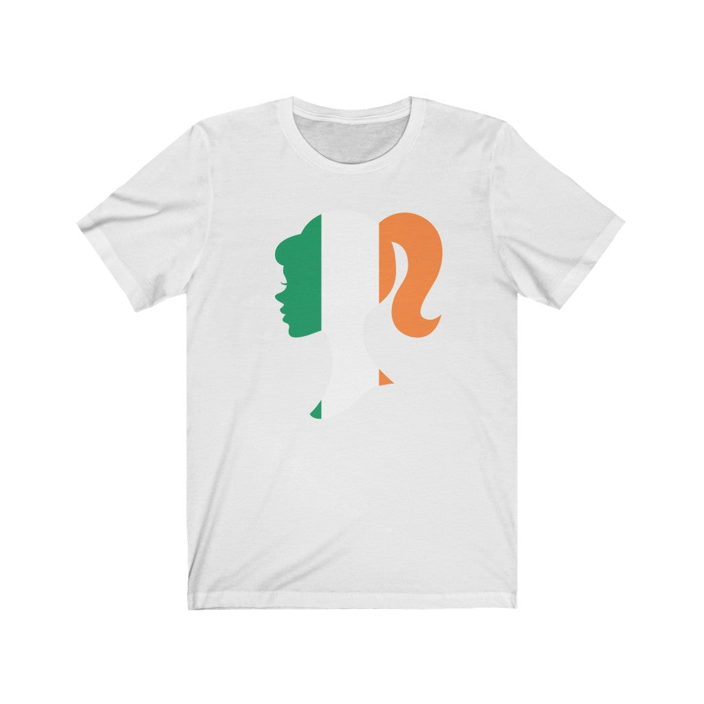 Ireland Girl Flag Premium Tee - Unisex