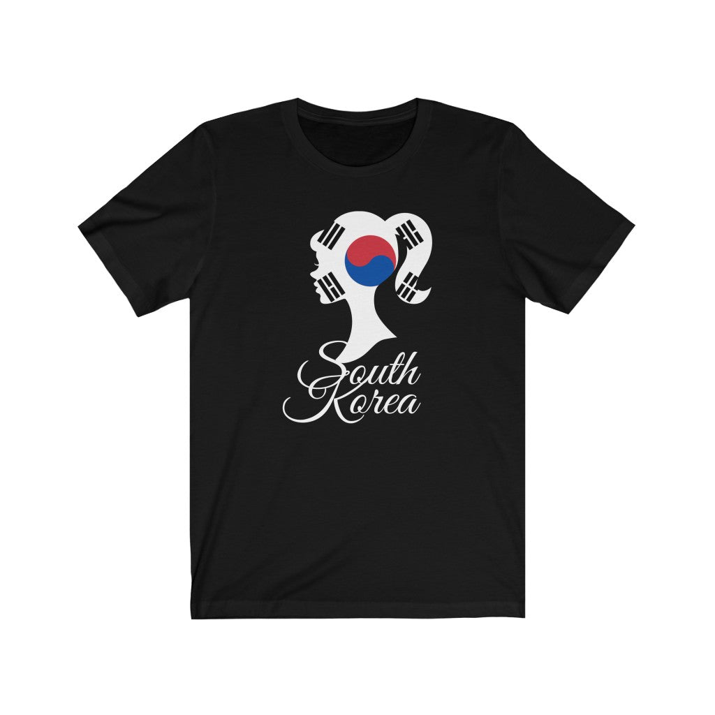 South Korea Girl Flag Premium Tee 2 - Unisex