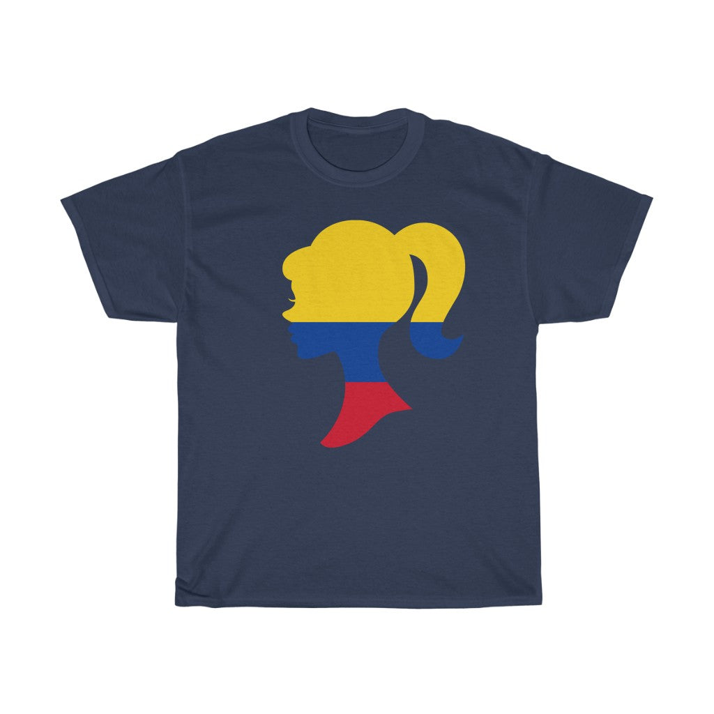Colombia Girl Flag Standard Tee - Unisex