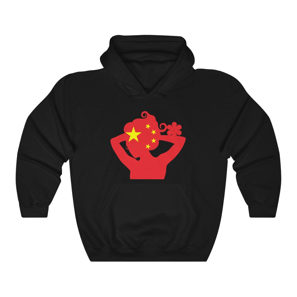 China Lady Flag Hoodie Sweatshirt - Unisex