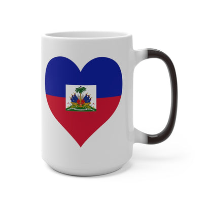 Haiti Heart Color Changing Mug