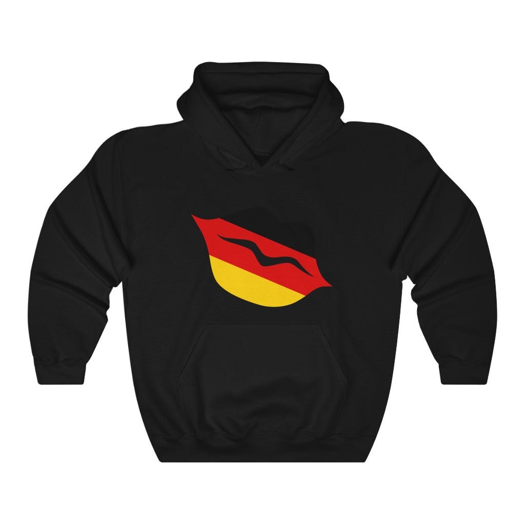 Germany Lips Flag Hoodie Sweatshirt - Unisex