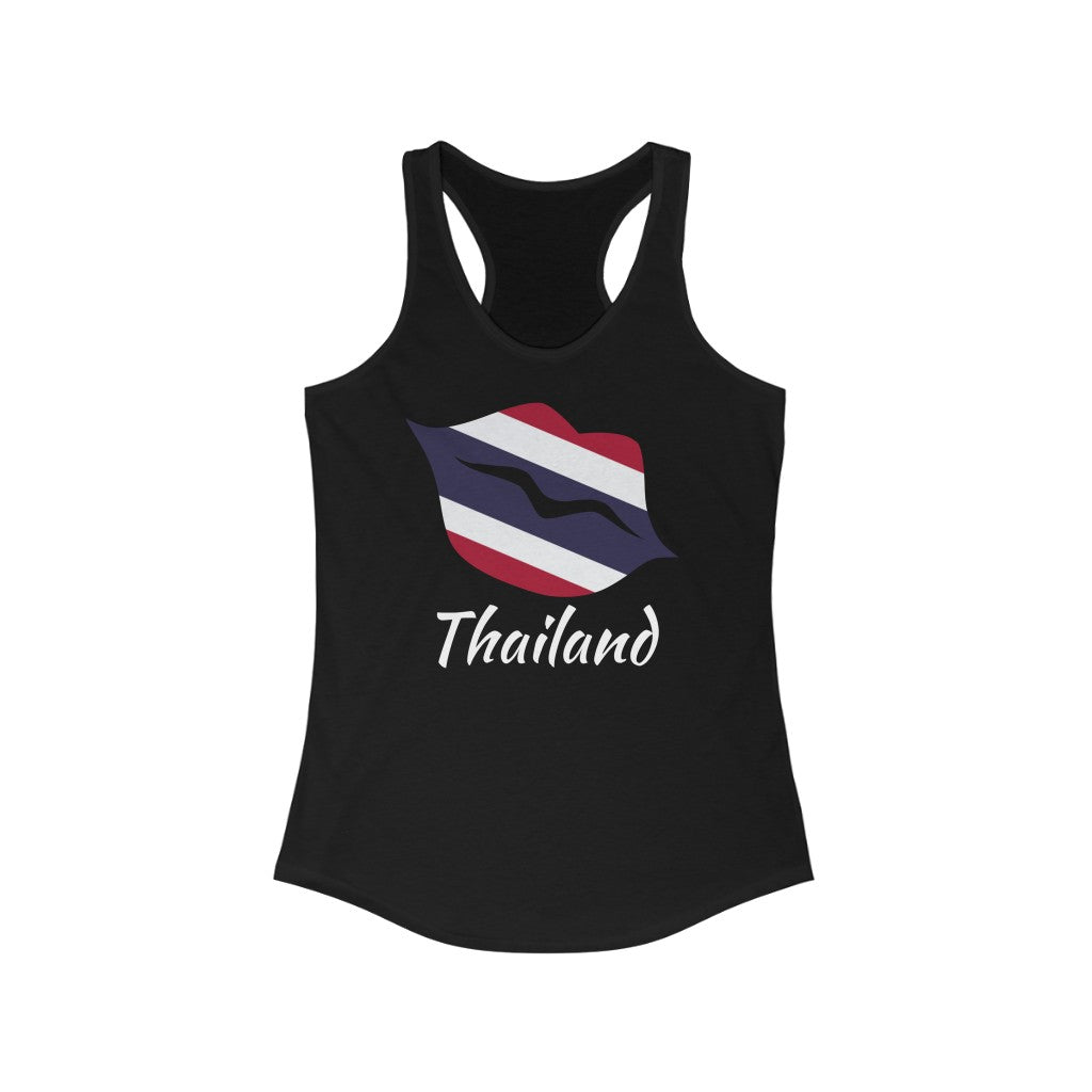 Thailand Lips Flag Tank 2 - Women