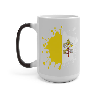 Holy See Splat Color Changing Mug