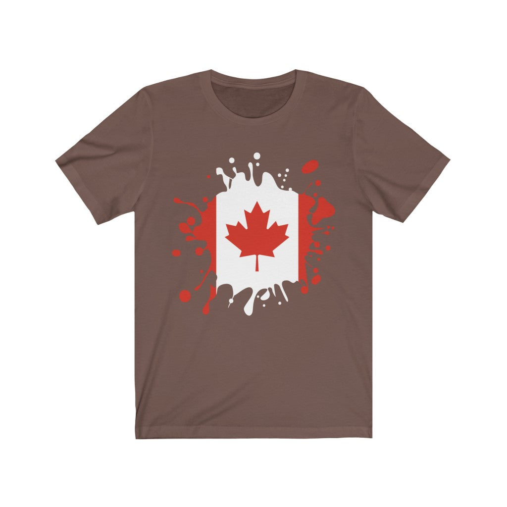 Canada Splat Flag Premium Tee - Unisex