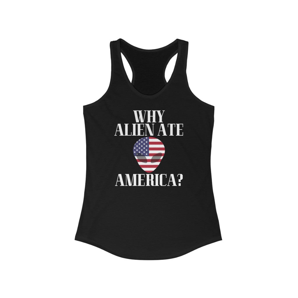 United States Alien Ate Flag Tank 2 - Women