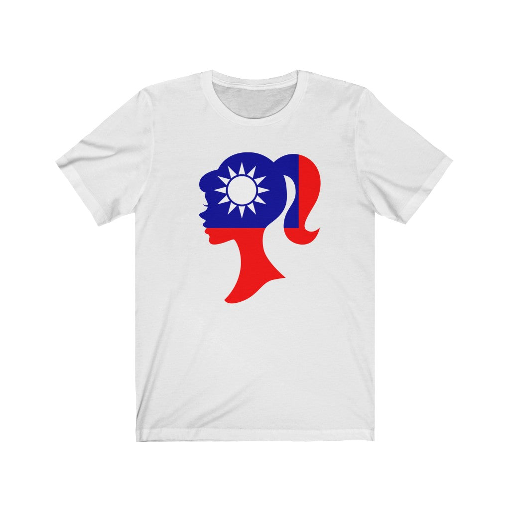 Republic of China - Taiwan Girl Flag Premium Tee - Unisex
