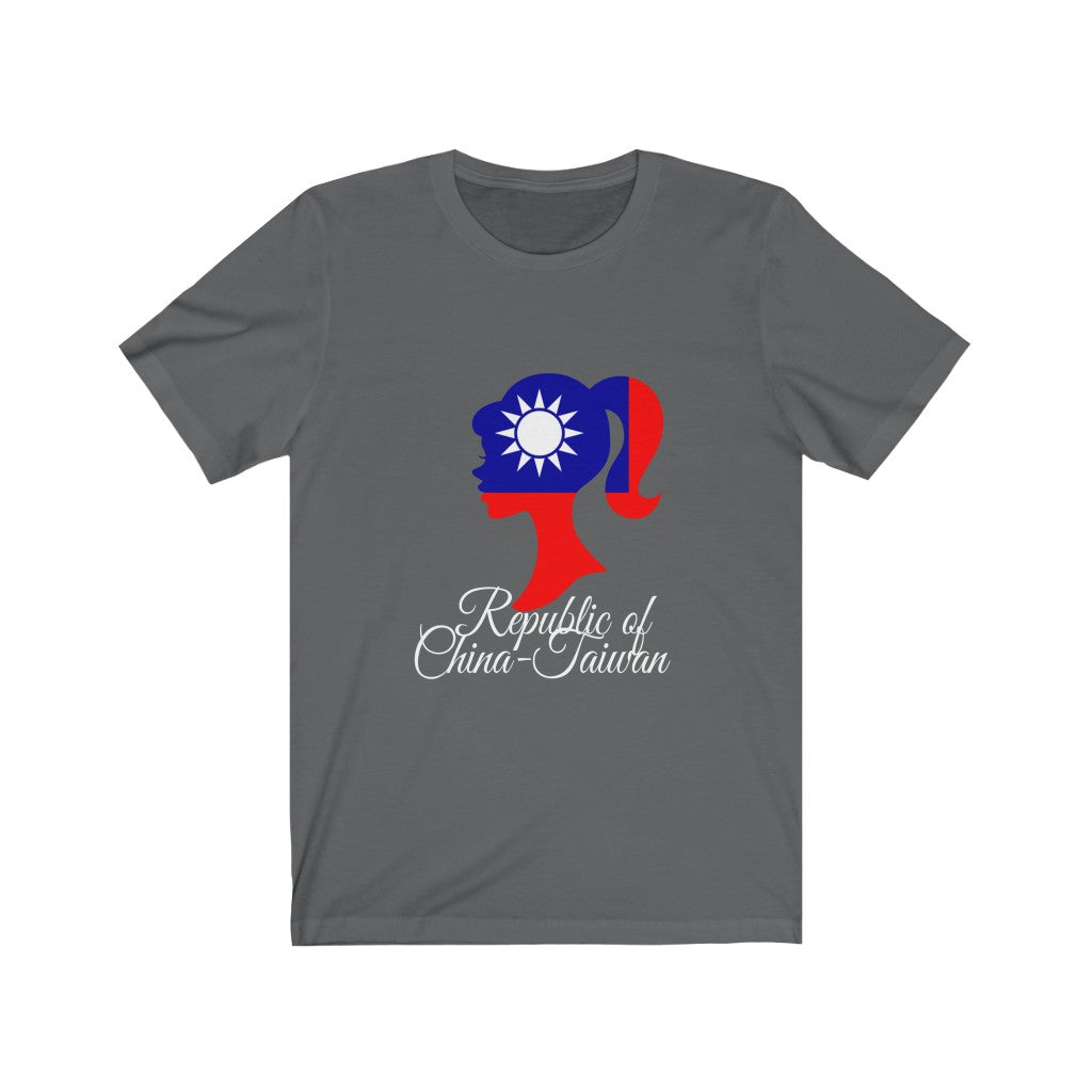 Republic of China - Taiwan Girl Flag Premium Tee 2 - Unisex