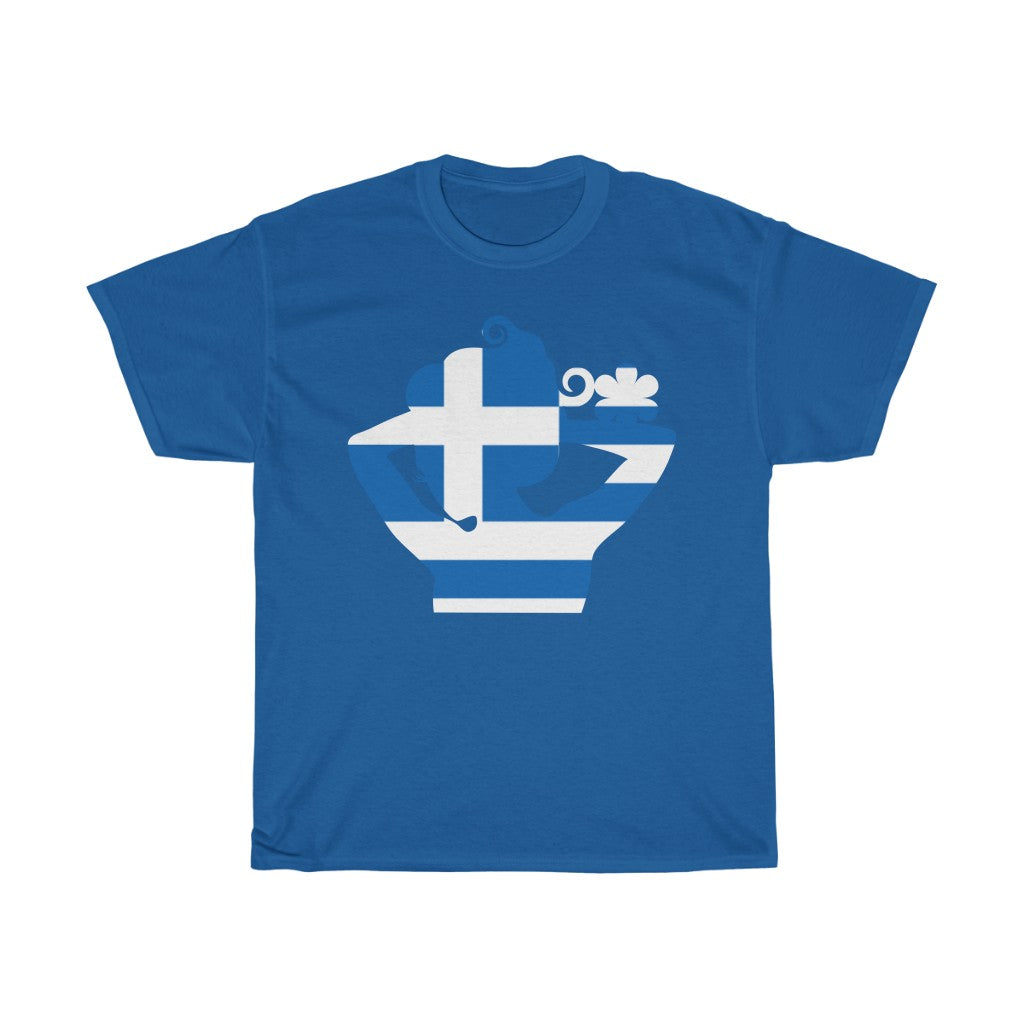 Greece Lady Flag Standard Tee - Unisex