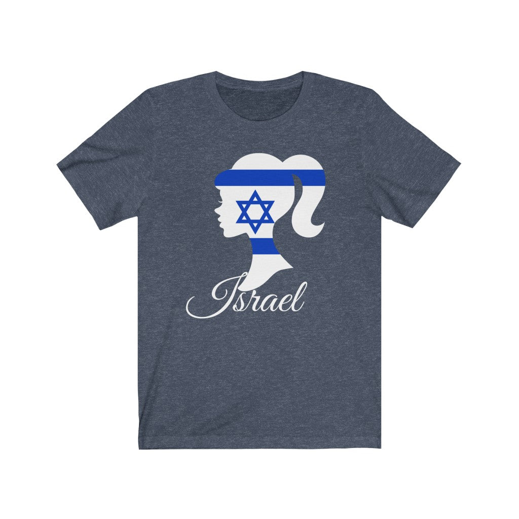 Israel Girl Flag Premium Tee 2 - Unisex