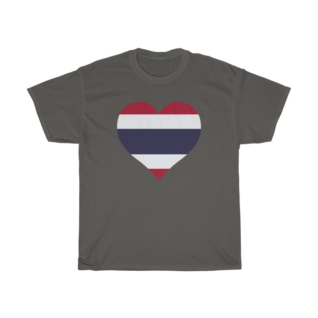 Thailand Heart Flag Standard Tee - Unisex