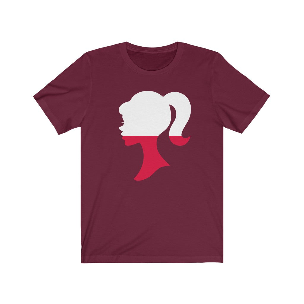 Poland Girl Flag Premium Tee - Unisex