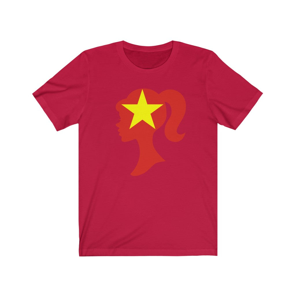 Vietnam Girl Flag Premium Tee - Unisex