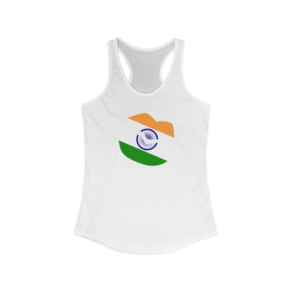 India Lips Flag Tank - Women
