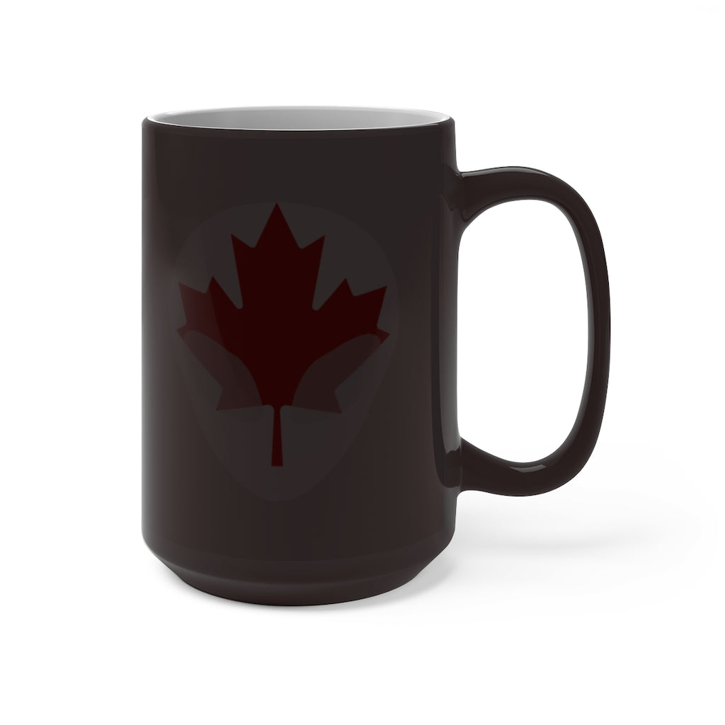 Canada Alien Color Changing Mug