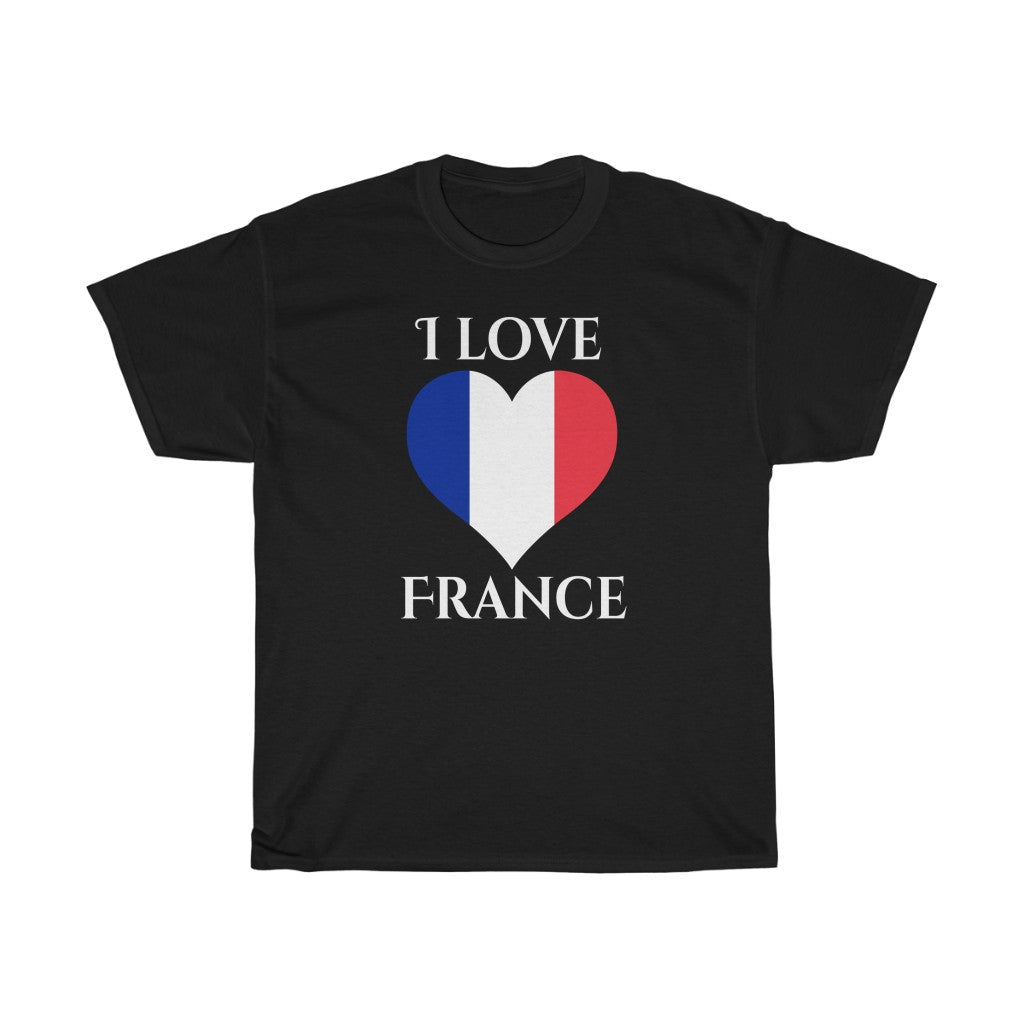France Heart Flag Standard Tee 2 - Unisex