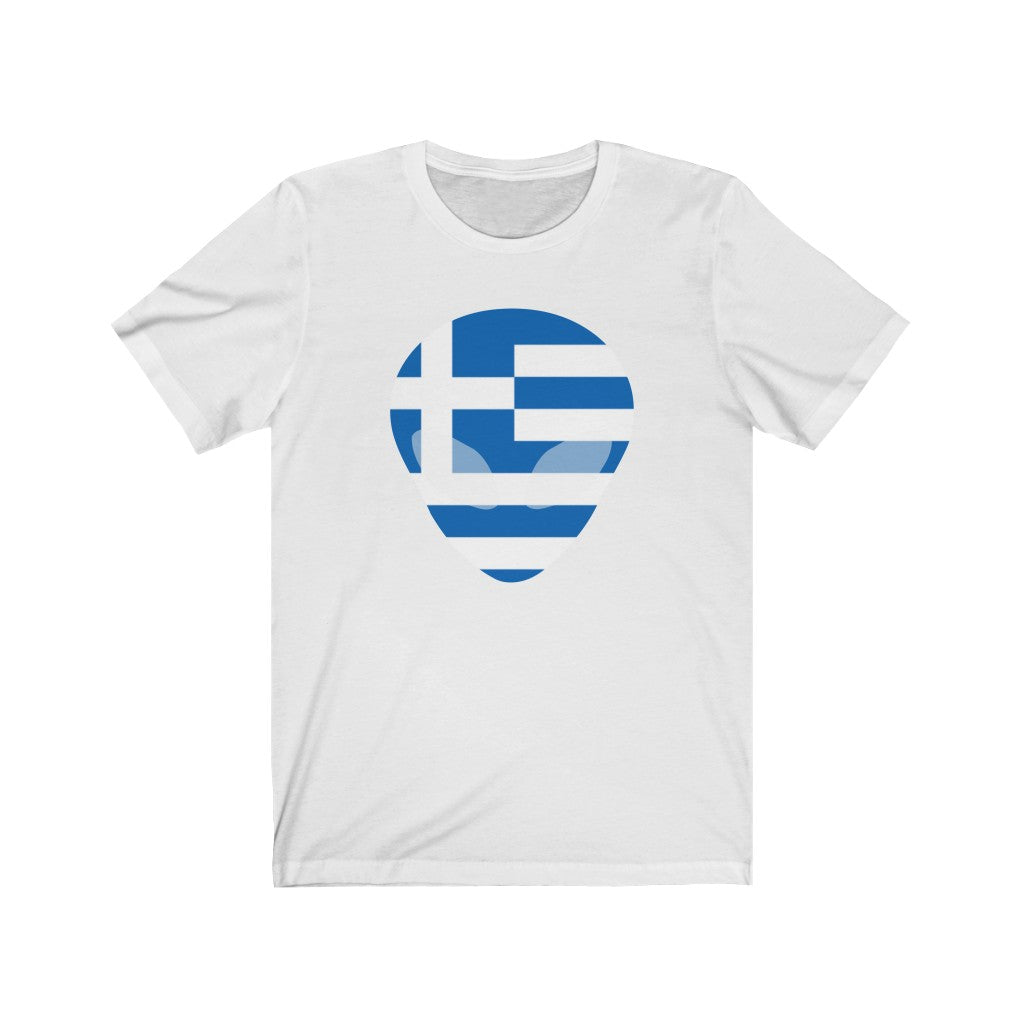 Greece Alien Flag Premium Tee - Unisex