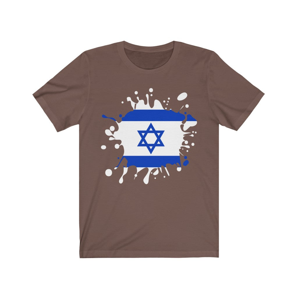 Israel Splat Flag Premium Tee - Unisex