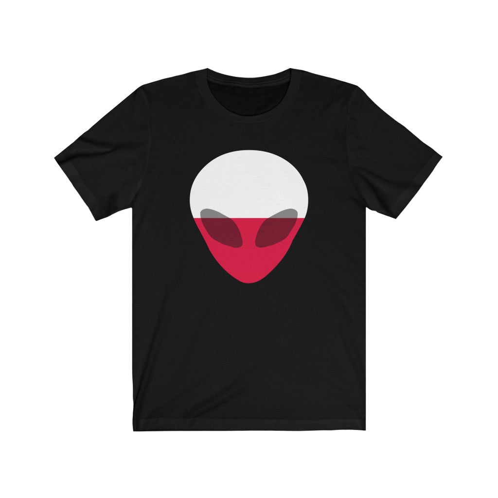 Poland Alien Flag Premium Tee - Unisex