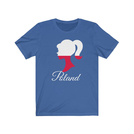 Poland Girl Flag Premium Tee 2 - Unisex
