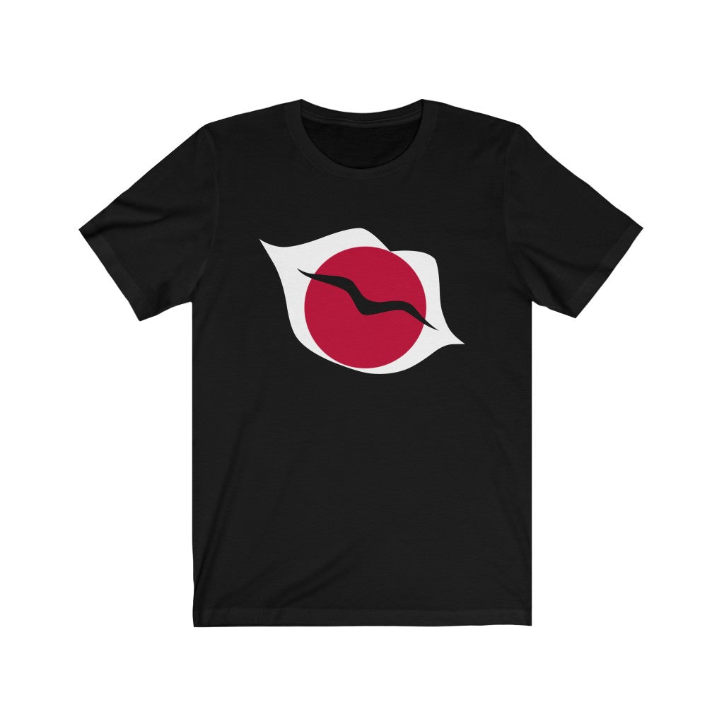 Japan Lips Flag Premium Tee - Unisex
