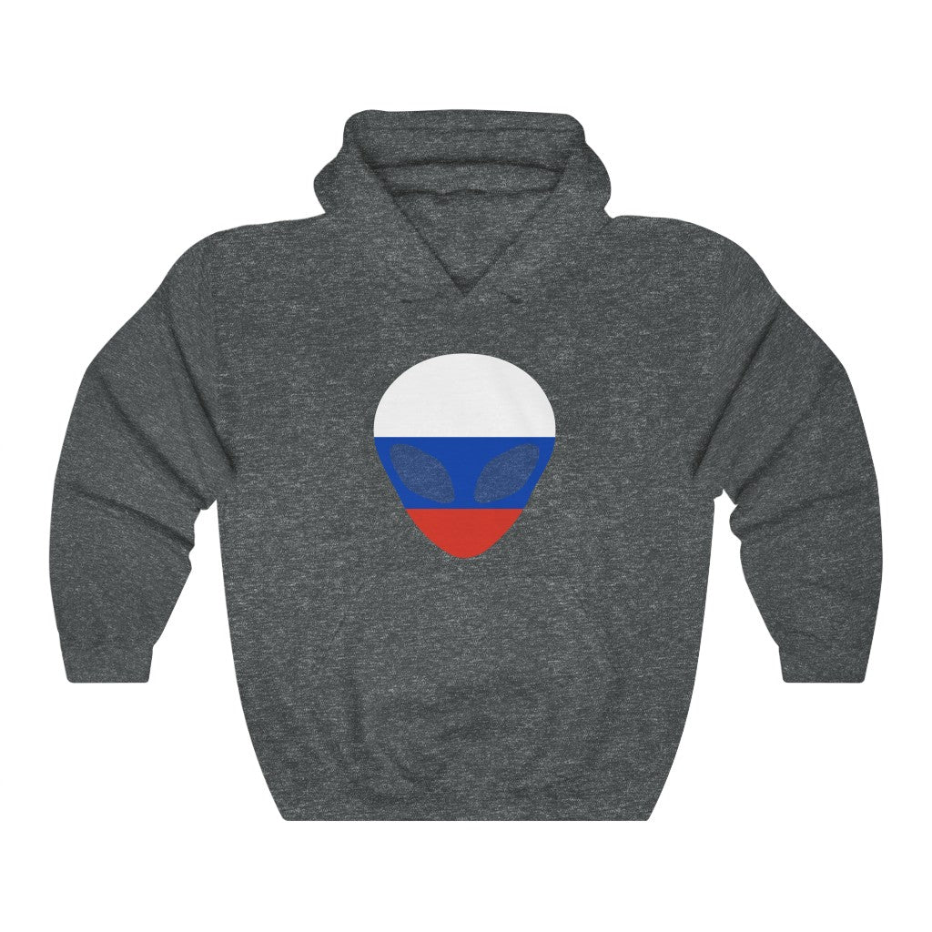 Russia Alien Flag Hoodie Sweatshirt - Unisex