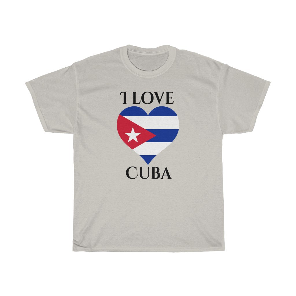 Cuba Heart Flag Standard Tee 1 - Unisex