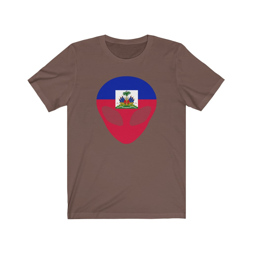 Haiti Alien Flag Premium Tee - Unisex