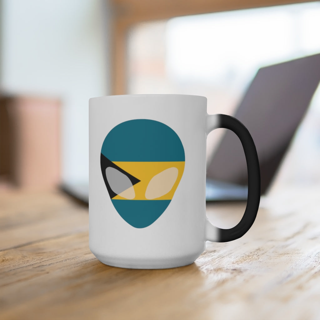 Bahamas Alien Color Changing Mug