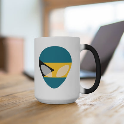 Bahamas Alien Color Changing Mug