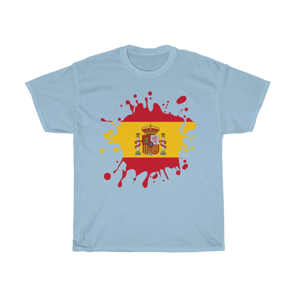 Spain Splat Flag Standard Tee - Unisex