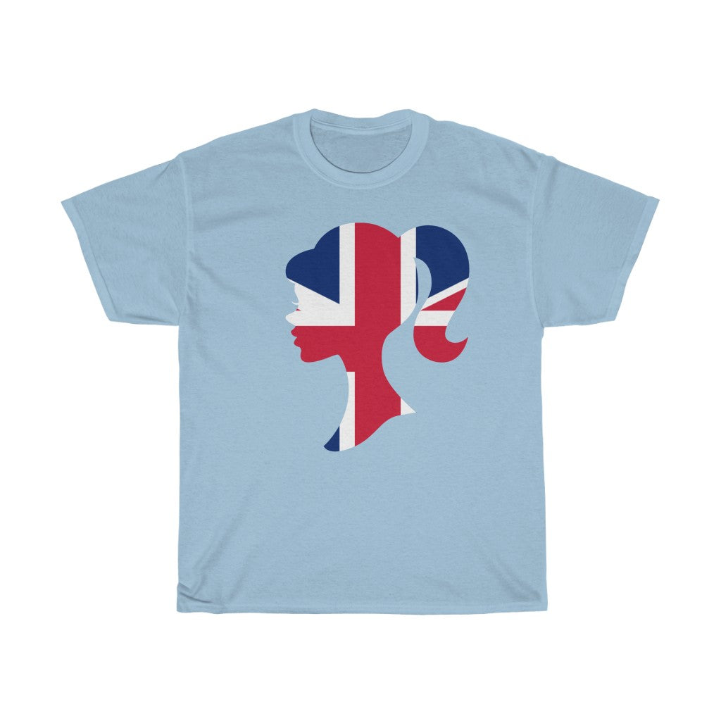 United Kingdom Girl Flag Standard Tee - Unisex