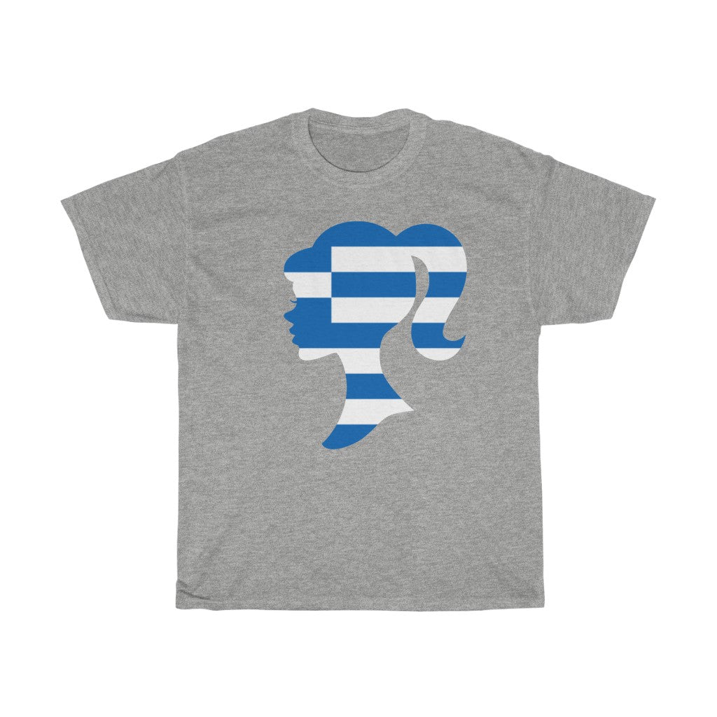 Greece Girl Flag Standard Tee - Unisex