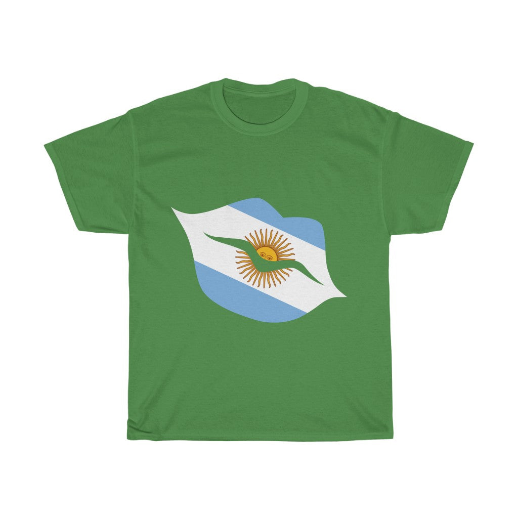 Argentina Lips Flag Standard Tee - Unisex