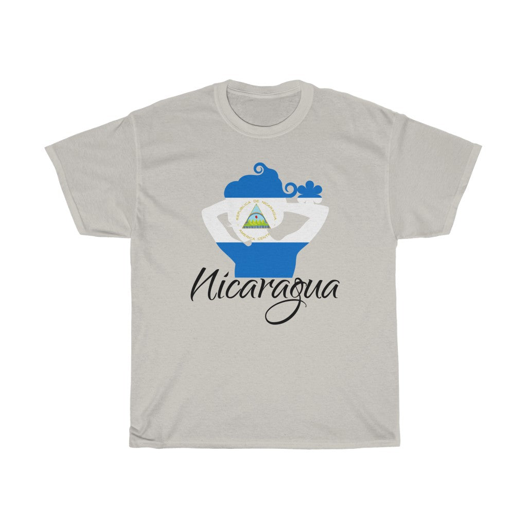Nicaragua Lady Flag Standard Tee 1 - Unisex