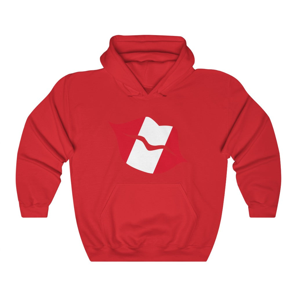 Peru Lips Flag Hoodie Sweatshirt - Unisex