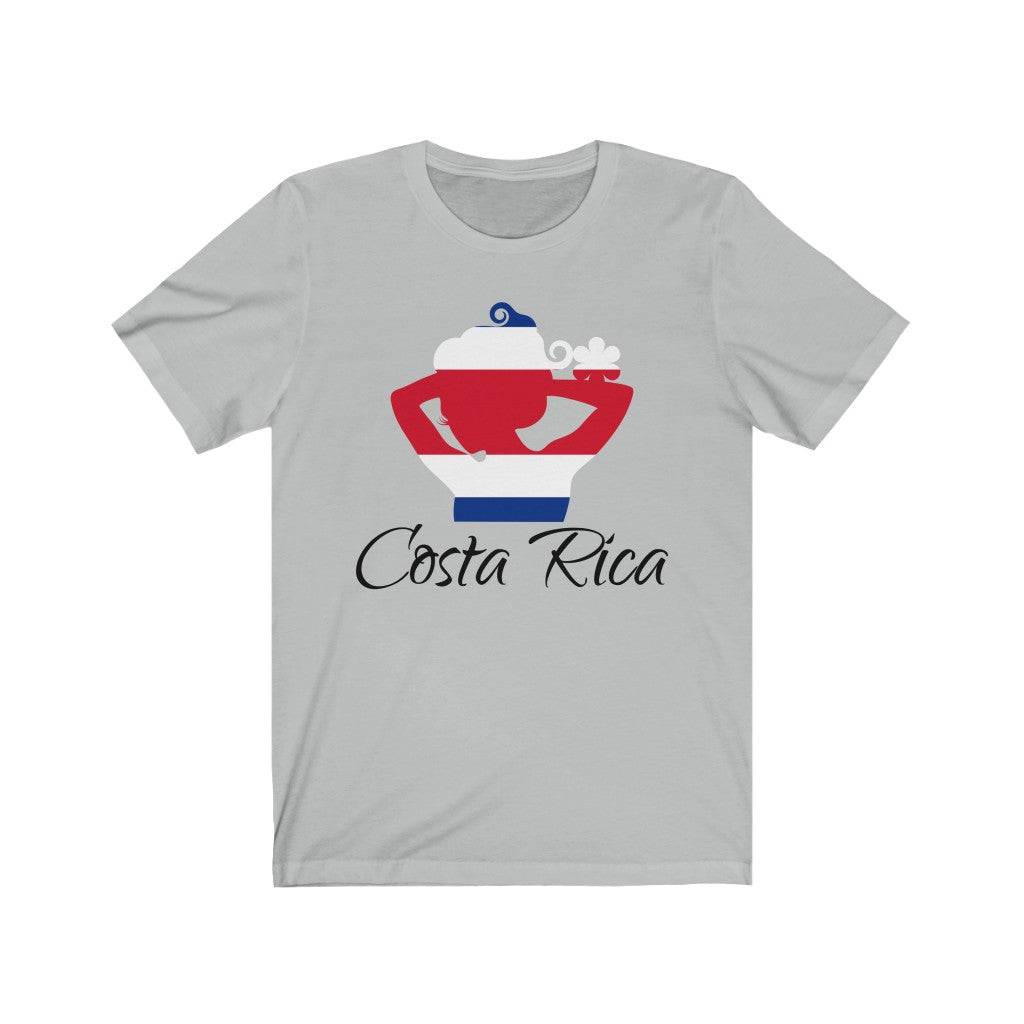 Costa Rica Lady Flag Premium Tee 1 - Unisex
