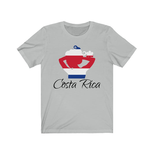 Costa Rica Lady Flag Premium Tee 1 - Unisex