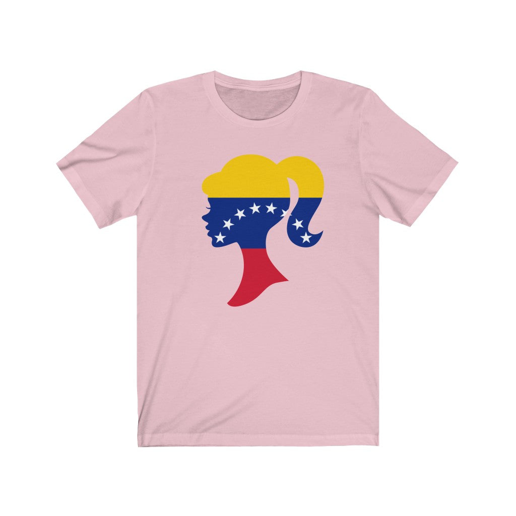 Venezuela Girl Flag Premium Tee - Unisex