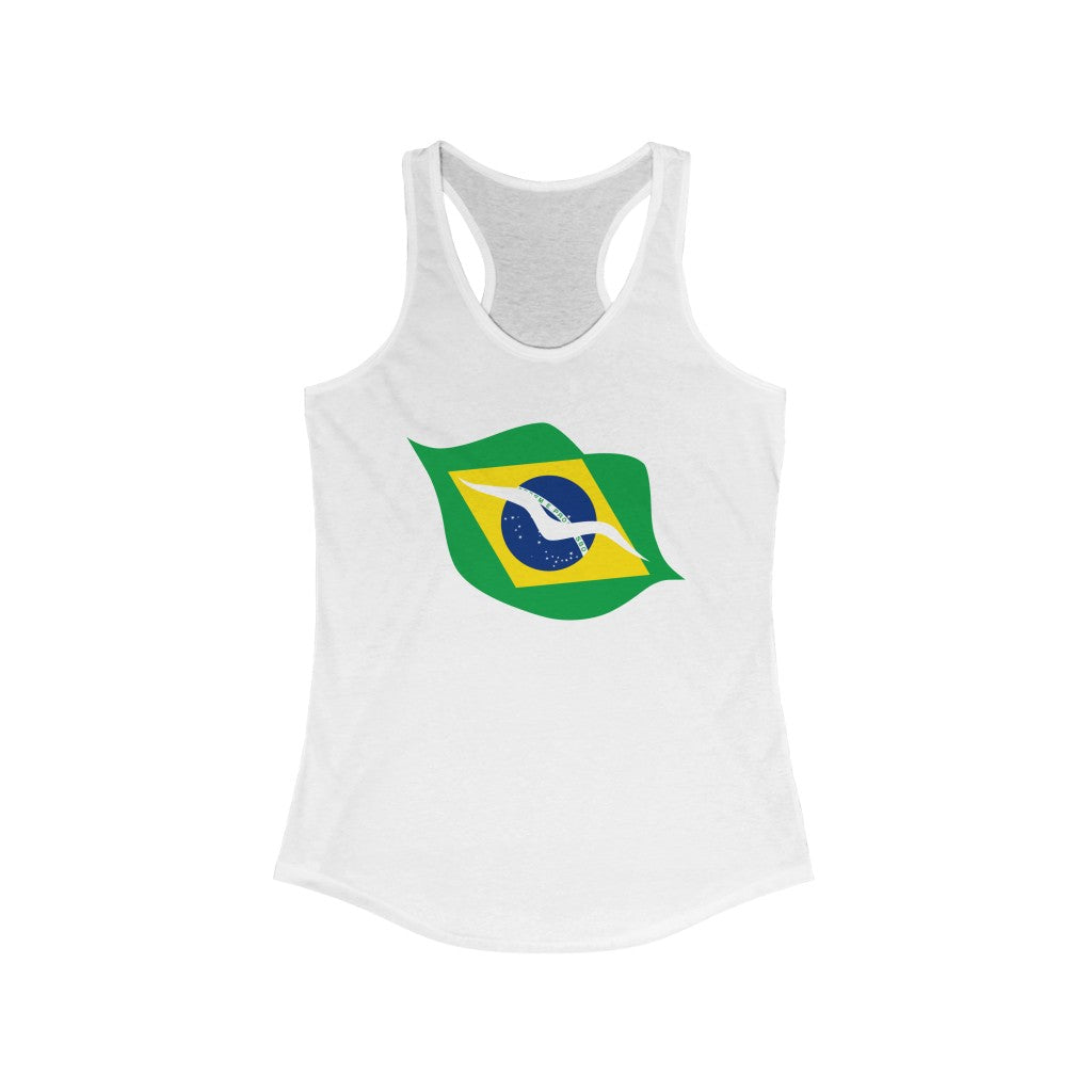 Brazil Lips Flag Tank - Women