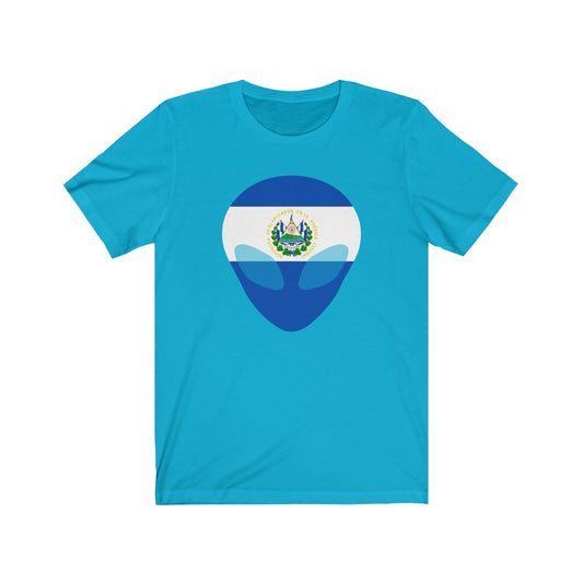 El Salvador Alien Flag Premium Tee - Unisex