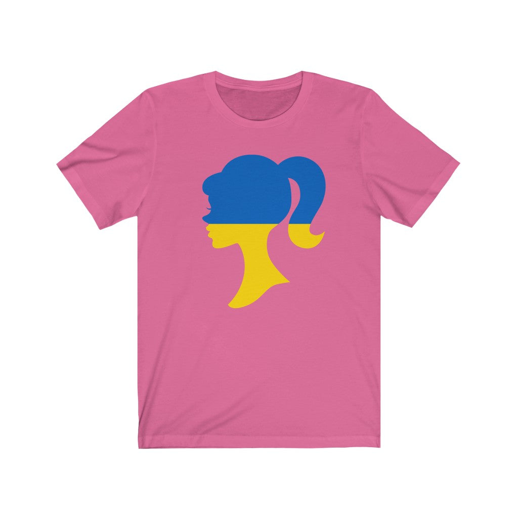 Ukraine Girl Flag Premium Tee - Unisex