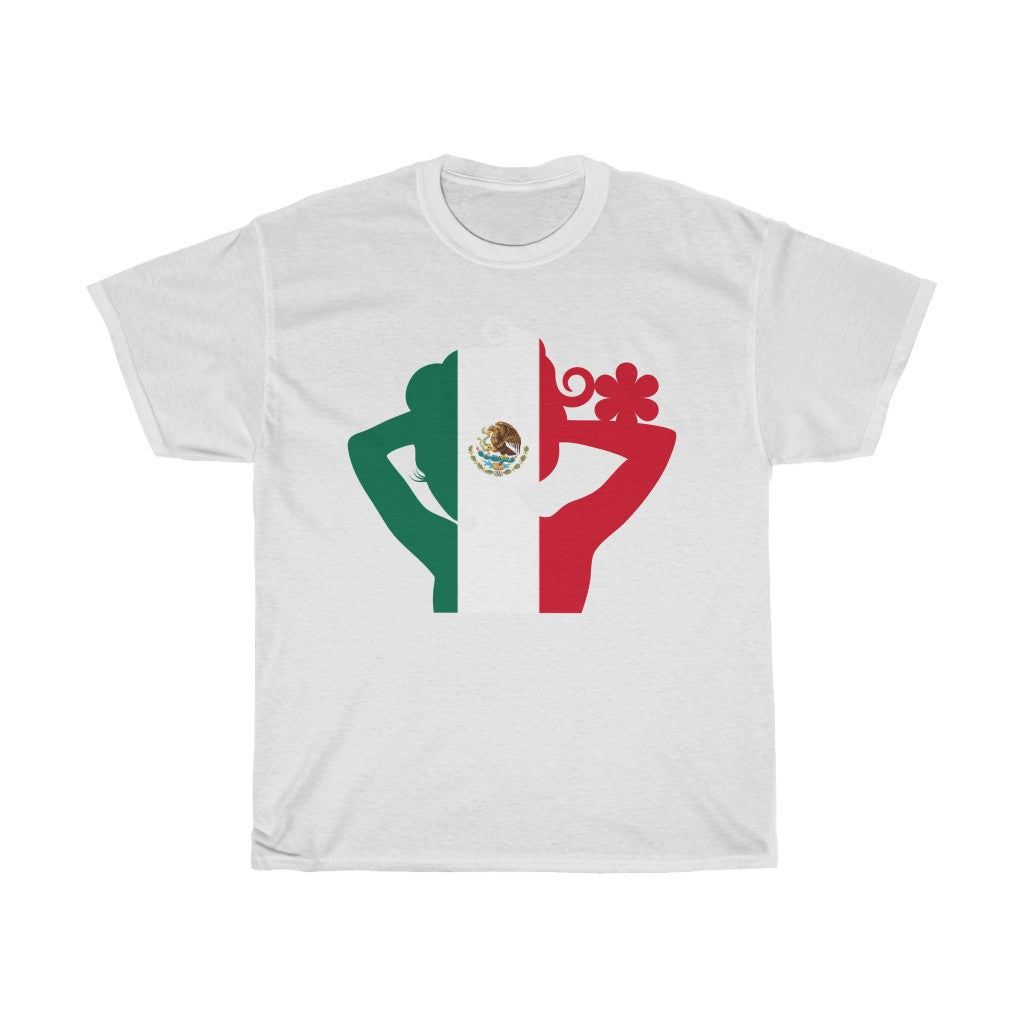Mexico Lady Flag Standard Tee - Unisex