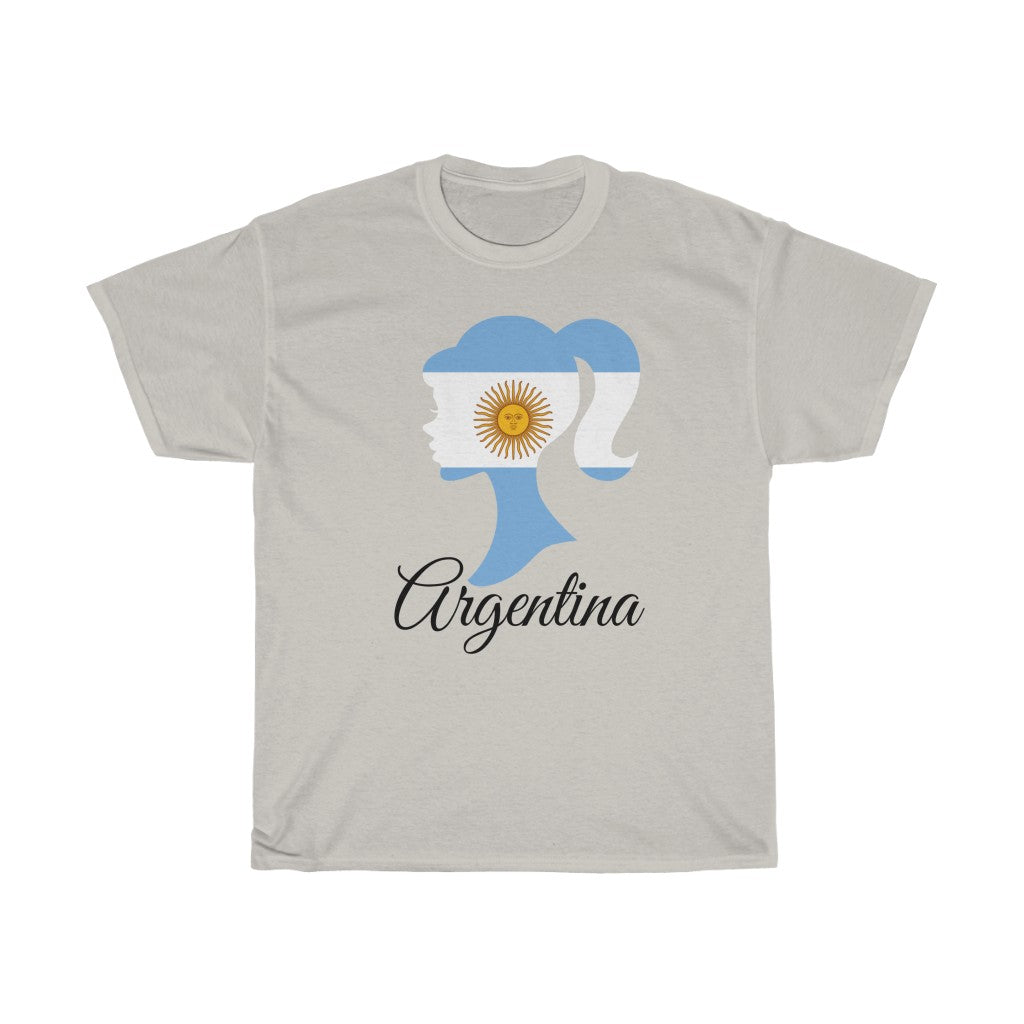 Argentina Girl Flag Standard Tee 1 - Unisex