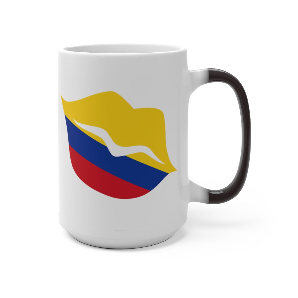 Colombia Lips Color Changing Mug
