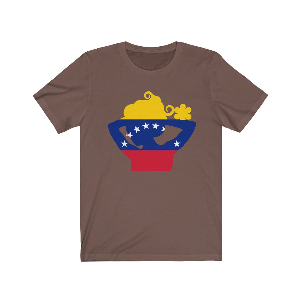 Venezuela Lady Flag Premium Tee - Unisex