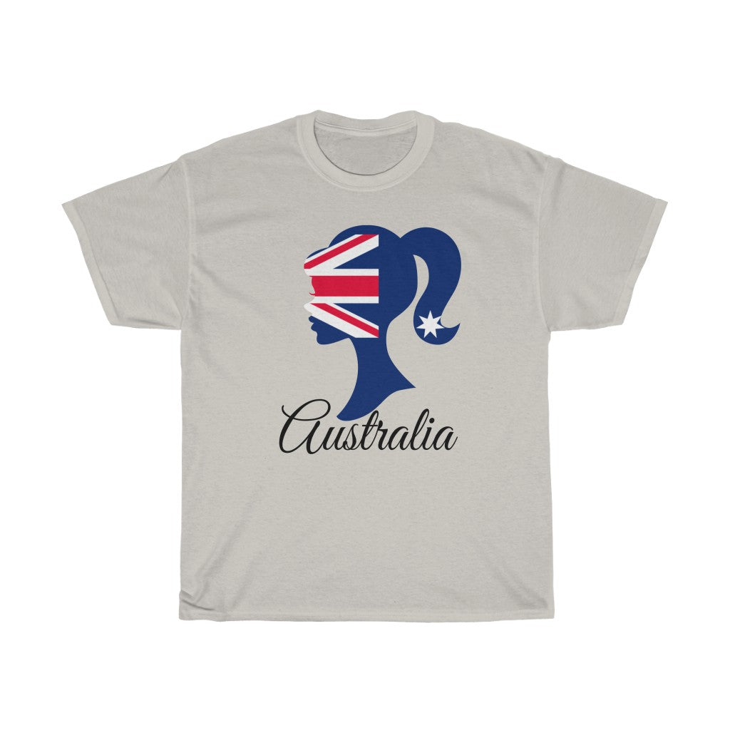 Australia Girl Flag Standard Tee 1 - Unisex