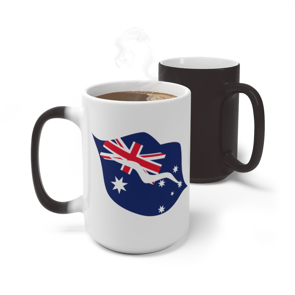 Australia Lips Color Changing Mug